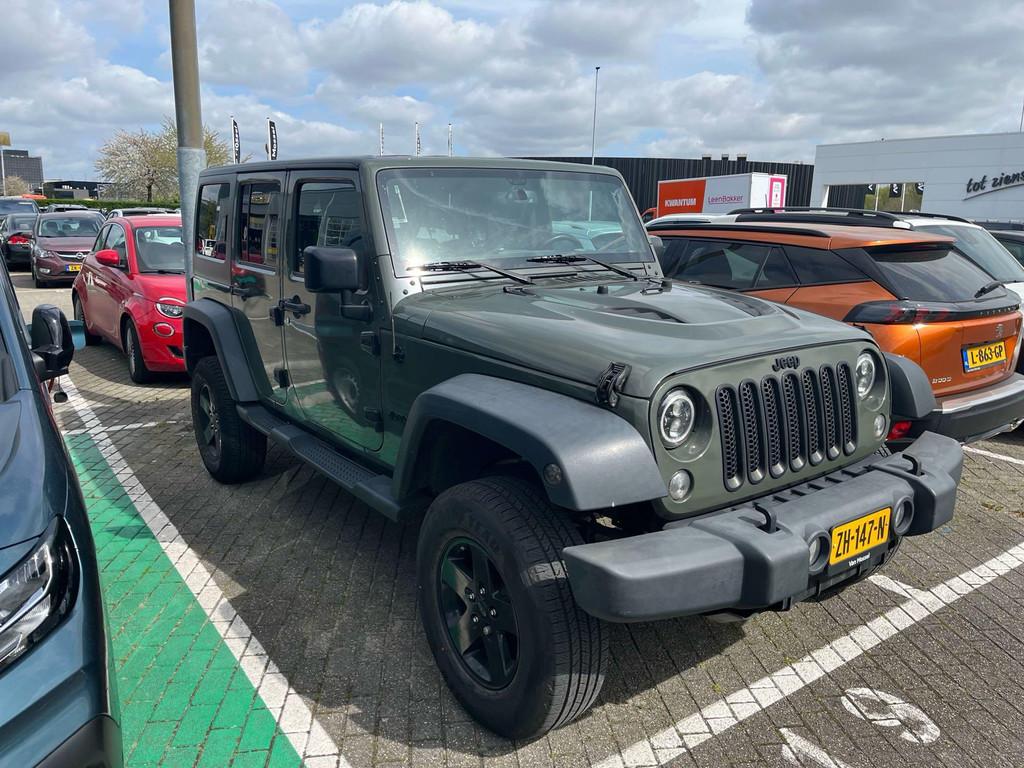 Jeep Wrangler Unlimited 3.6 Arctic, Auto's, Jeep, Automaat, Gebruikt, 2495 kg, 120 €/maand