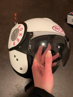 Boxer helm met roze, Fietsen en Brommers, Brommerhelmen, Ophalen, Gebruikt, Extra small of kleiner