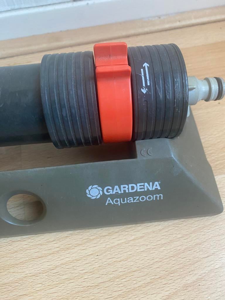 Gardena  Aquazoom tuinsproeier, Tuin en Terras, Tuinsproeiers, Ophalen of Verzenden, Zo goed als nieuw, Zwenksproeier