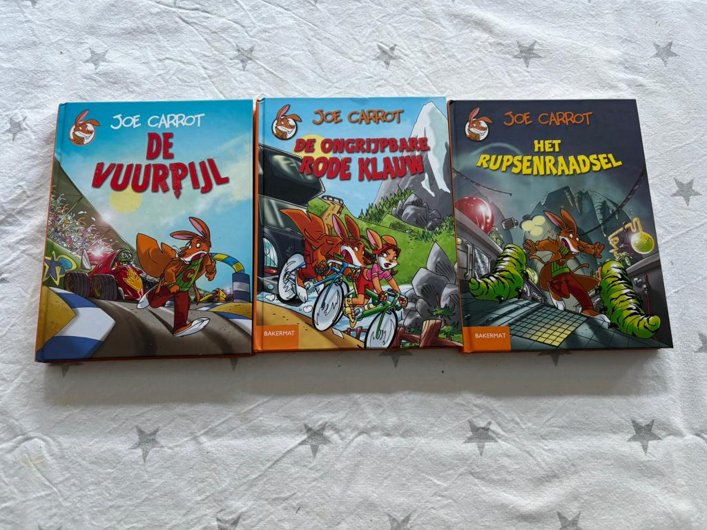 Geronimo stilton 3 maal joe carrot boek 1,3,5 set als nieuw!, Boeken, Ophalen of Verzenden, Zo goed als nieuw, Geronimo Stilton