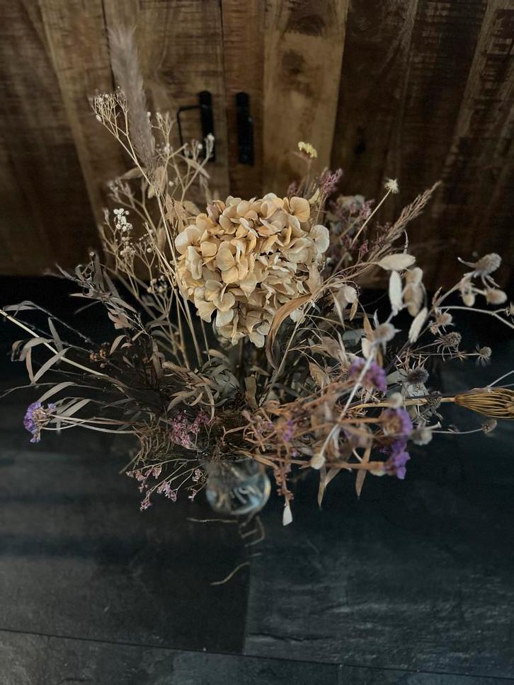 Boeket droogbloemen, Huis en Inrichting, Woonaccessoires | Droogbloemen, Gebruikt, Ophalen