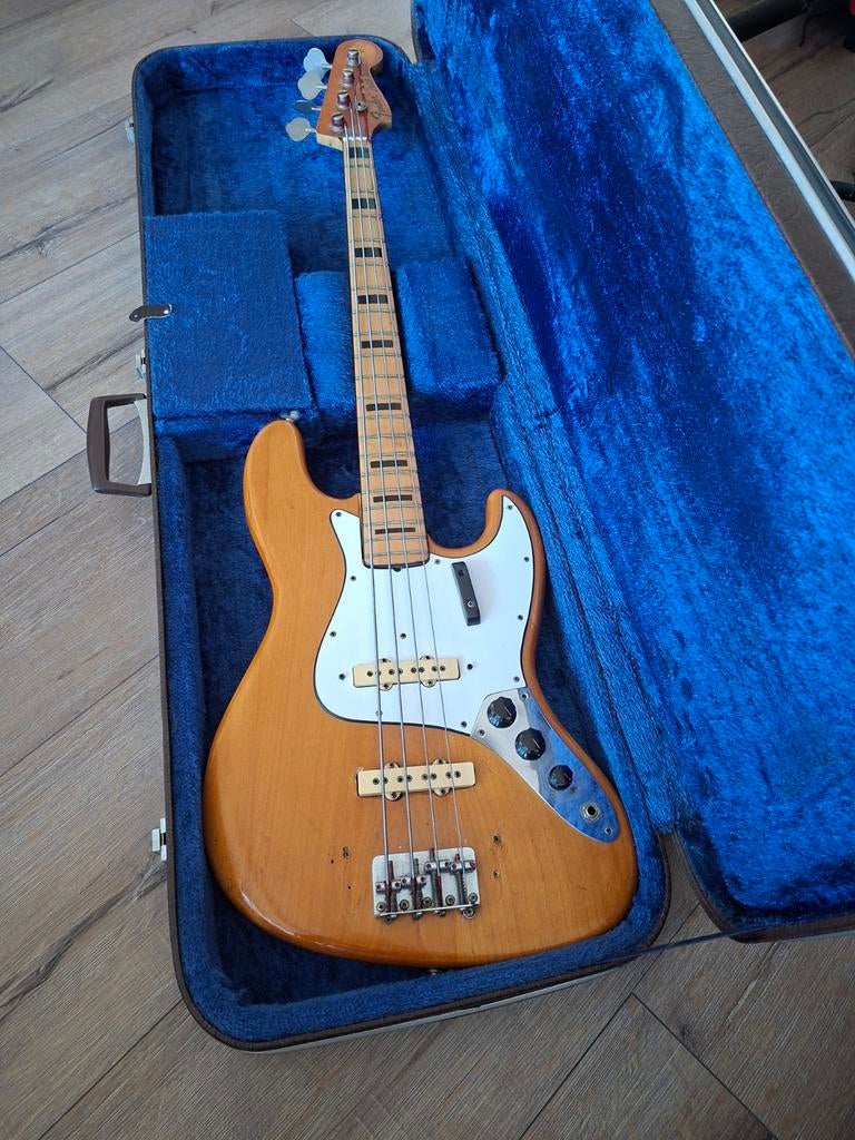 ZELDZAME Fender Jazz Bass 1973 (Early CBS era F-series), Ophalen, Gebruikt