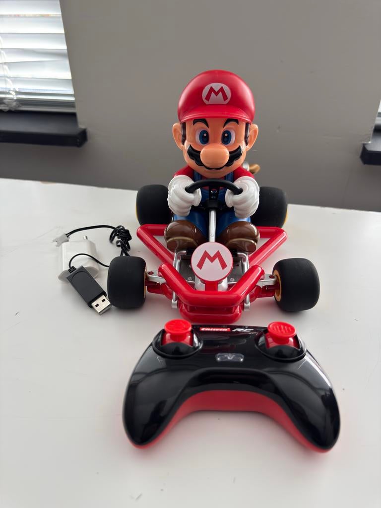 Carrera RC Mario Kart - Pipe Cart (Mario), Elektro, Ophalen of Verzenden, Zo goed als nieuw, Auto onroad