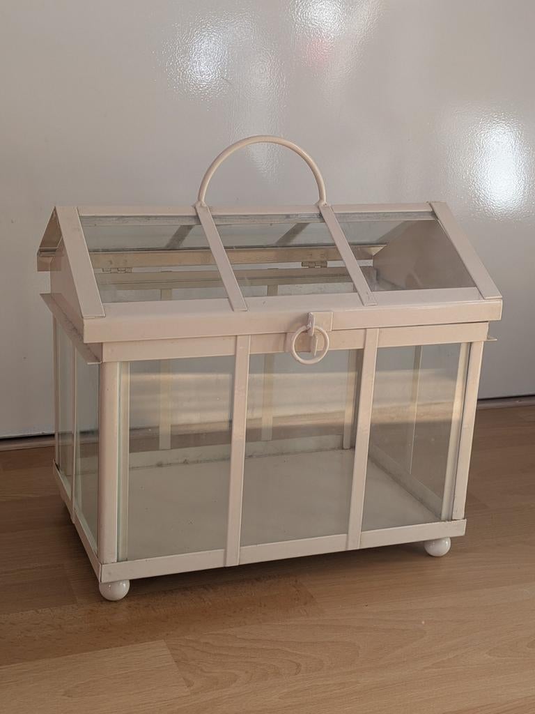 Glazen kweekbak / kweekkastje / mini kasje, Tuin en Terras, Kweekspullen, Ophalen, Kweekbak