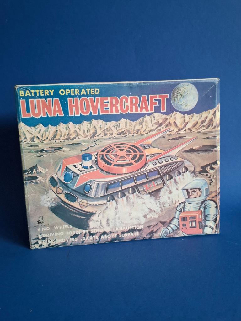 1950-60 TPS Japan Luna Hovercraft Space originele doos, Ophalen of Verzenden