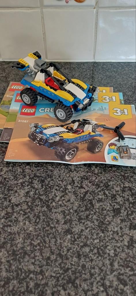 Lego Creator 31087 Dune Buggy, Kinderen en Baby's, Speelgoed | Duplo en Lego, Ophalen of Verzenden, Zo goed als nieuw, Complete set