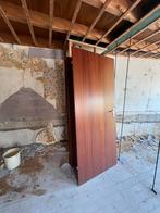 5x Binnendeuren donker eiken met kozijnen  - 85,86/202, 80 tot 100 cm, Binnendeur, Ophalen of Verzenden, Zo goed als nieuw