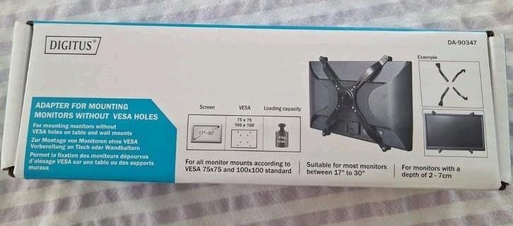 Vesa adapter voor monitor zonder Vesa 17-30 inch 8kg, Computers en Software, Monitoren, Ophalen of Verzenden