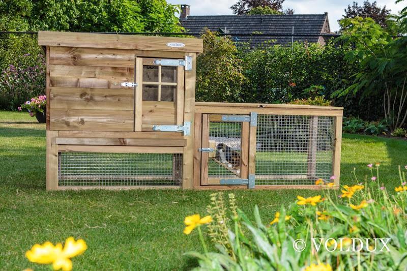 Konijnenhok Gradje, 110 cm of meer, Nieuw, Ophalen of Verzenden, 90 cm of meer