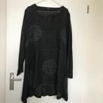 Ralston tuniek Zwart met grijze bollen stippen Maat L, Ophalen of Verzenden, Zo goed als nieuw, Zwart