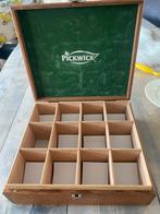 Pickwick Theedoos Hout met 16 Vakken, Ophalen of Verzenden, Gebruikt