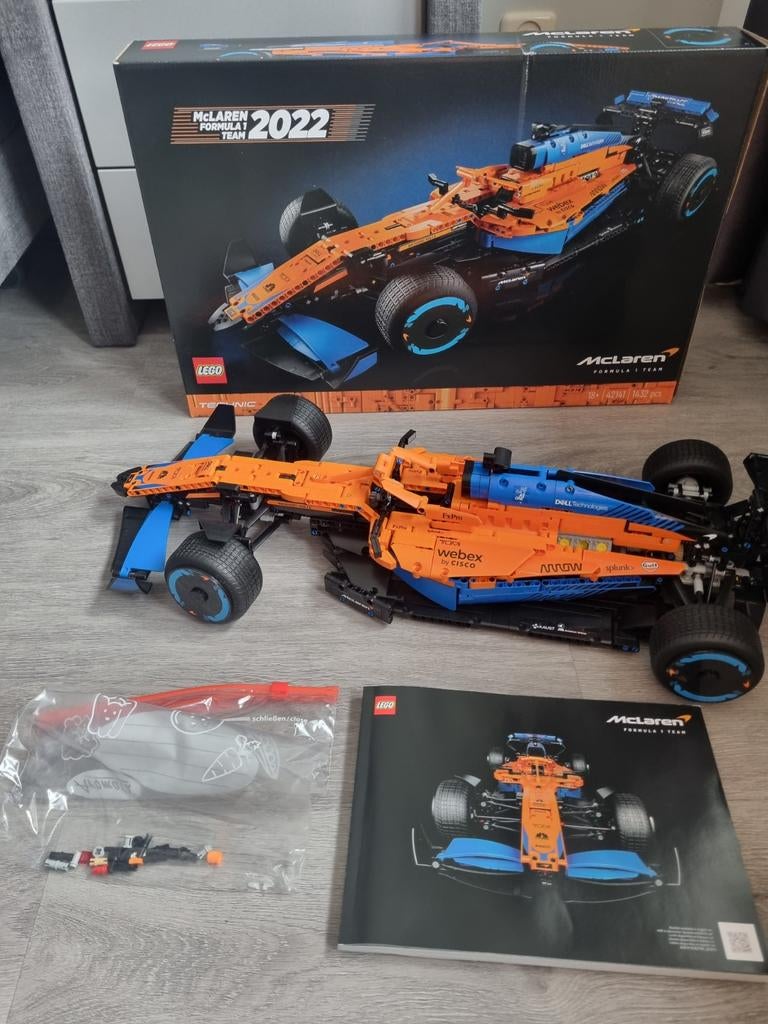Lego Technic McLaren Formule 1 Raceauto 42141, Compleet, Lego, Ophalen of Verzenden, Zo goed als nieuw
