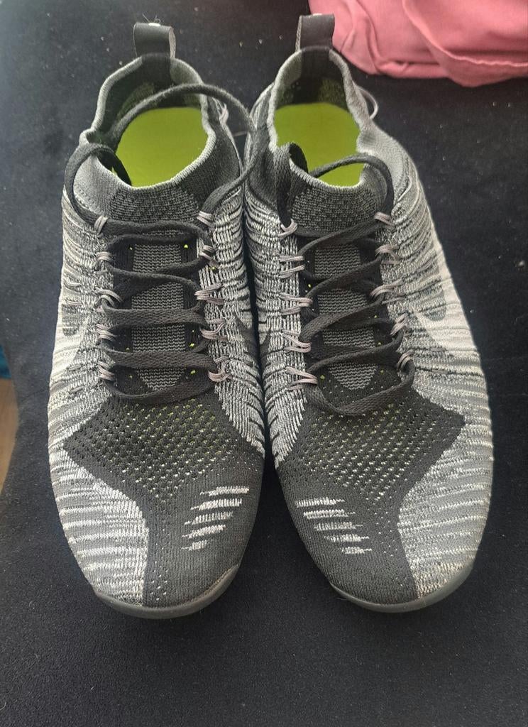 Nike Free RN Flyknit 2017 hardloopschoenen maat 41, Nike, Ophalen of Verzenden, Sneakers of Gympen, Grijs