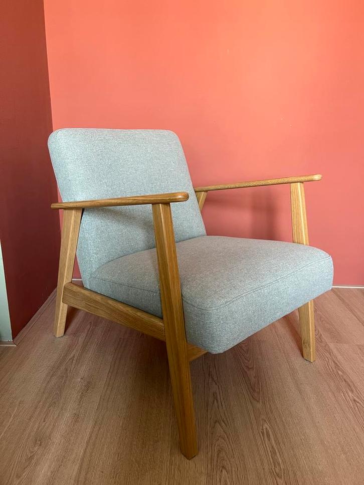 IKEA Ekenäset fauteuil, Huis en Inrichting, Fauteuils, Gebruikt, Hout, 75 tot 100 cm, Ophalen