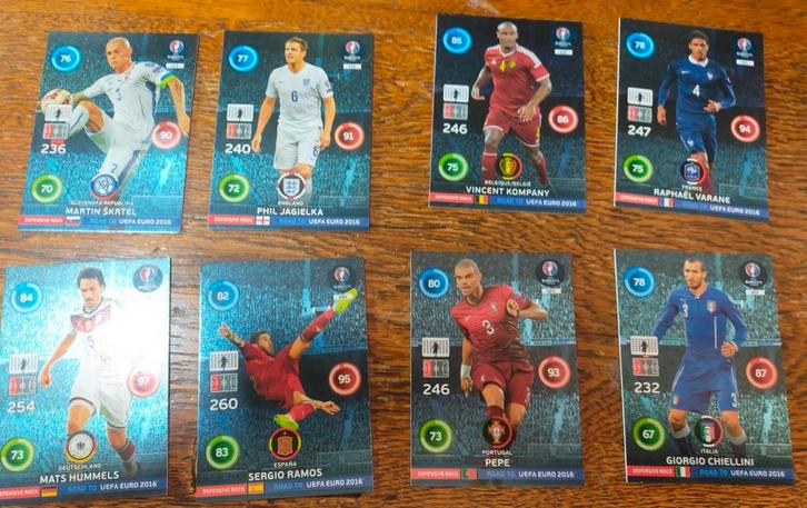 UEFA EURO 2016 Voetbal Spelerskaarten Collectie, Verzamelen, Sportartikelen en Voetbal, Zo goed als nieuw, Buitenlandse clubs