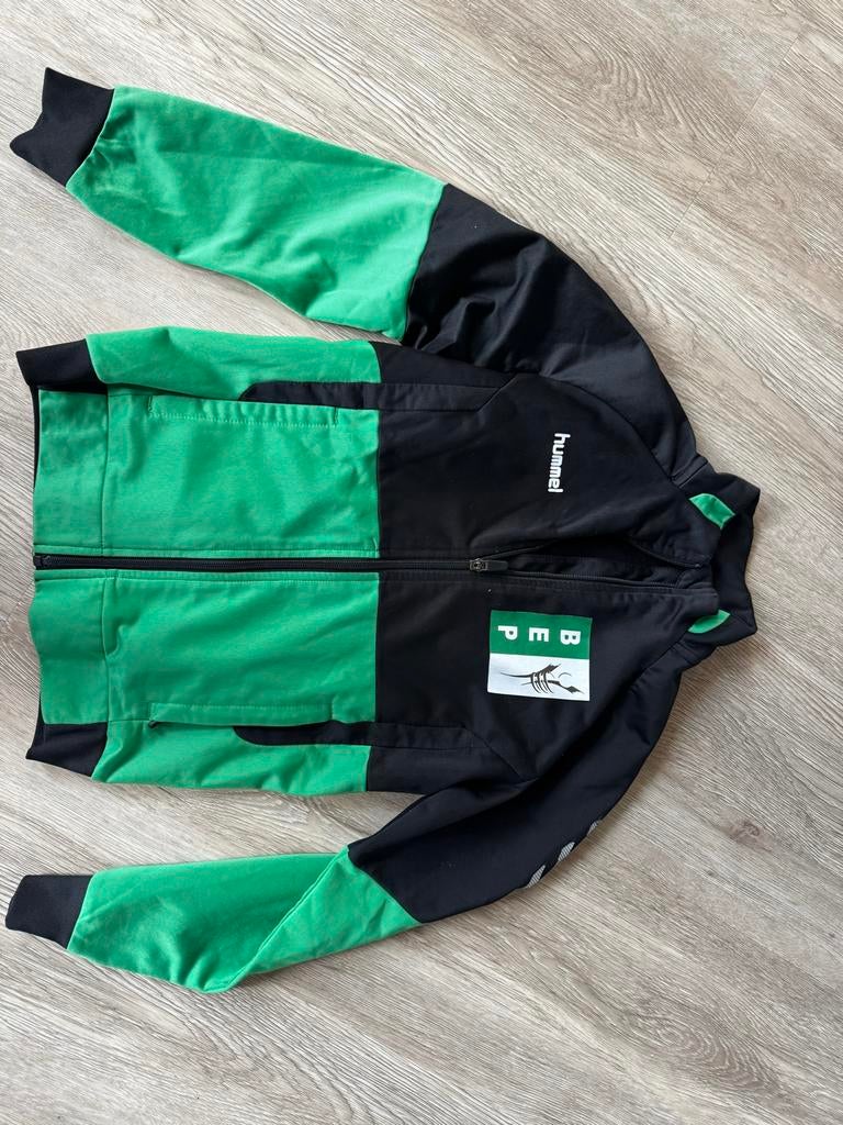 Bep Korfbal Trainingsjas Maat 140, Sport en Fitness, Korfbal, Ophalen, Zo goed als nieuw, Kleding