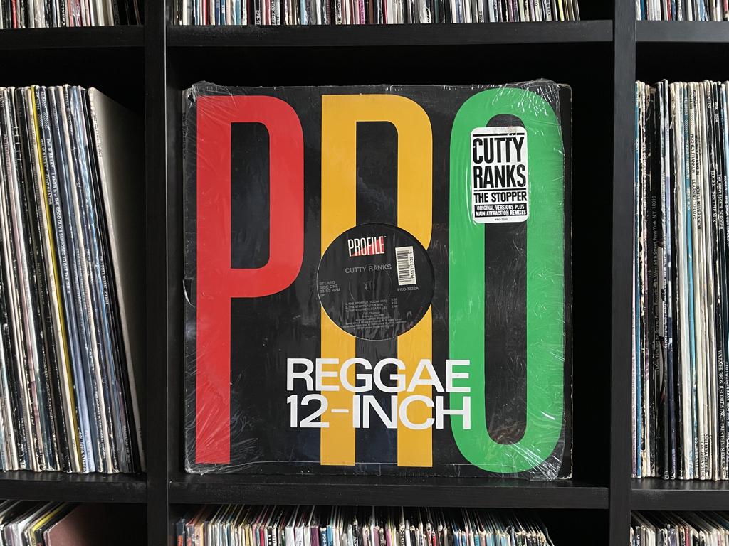 Cutty Ranks-The Stopper (12 Inch) vinyl in goede staat, Gebruikt, 1990 - 1999, Ophalen of Verzenden, 12 inch