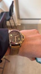 Panerai PAM00351 nieuwstaat full set, Ophalen, Zo goed als nieuw, Leer, Overige merken