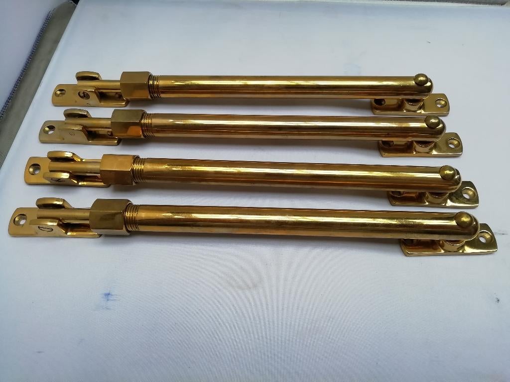 Raamuitzetter Messing Telescopisch, Ophalen of Verzenden, Gebruikt, Koper of Messing, Overige typen