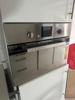 Complete witte hoogglans keuken met apparatuur, Gebruikt, Wit, Hoekkeuken, Ophalen of Verzenden