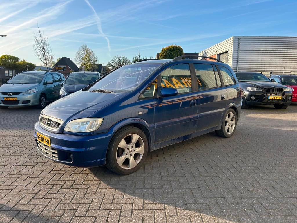 Opel Zafira 1.8-16V Design Edition | AIRCO | APK 08-2026 | 7, Voorwielaandrijving, Traction-control, 125 pk, Gebruikt