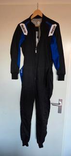 Kartuitrusting Sparco overall, helm en Sparco schoenen, Ophalen, Zo goed als nieuw, Kart