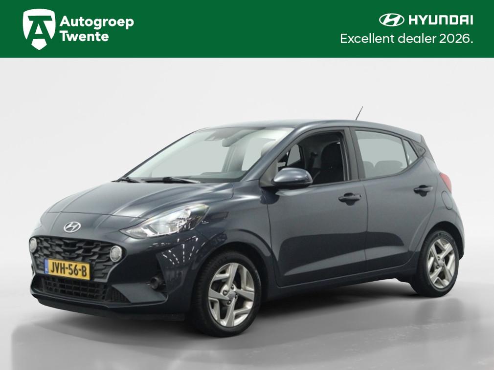 Hyundai i10 1.0 Comfort 5-zits Automaat | Carplay Navigatie, Auto's, Stof, Gebruikt, Euro 6, 899 kg