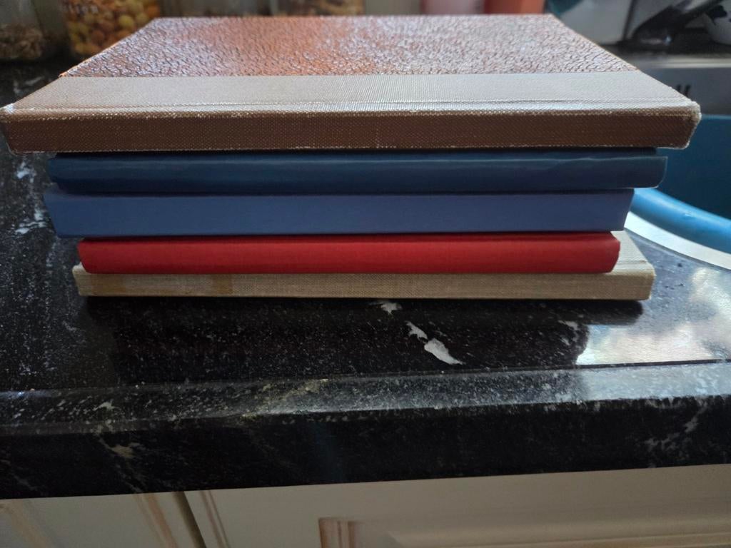 5 lege postzegelalbums, Postzegels en Munten, Postzegels | Volle albums en Verzamelingen, Ophalen of Verzenden, Nederland