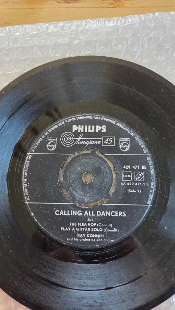 Ray Conniff - Calling All Dancers - Philips Minigroove 45, Ophalen of Verzenden