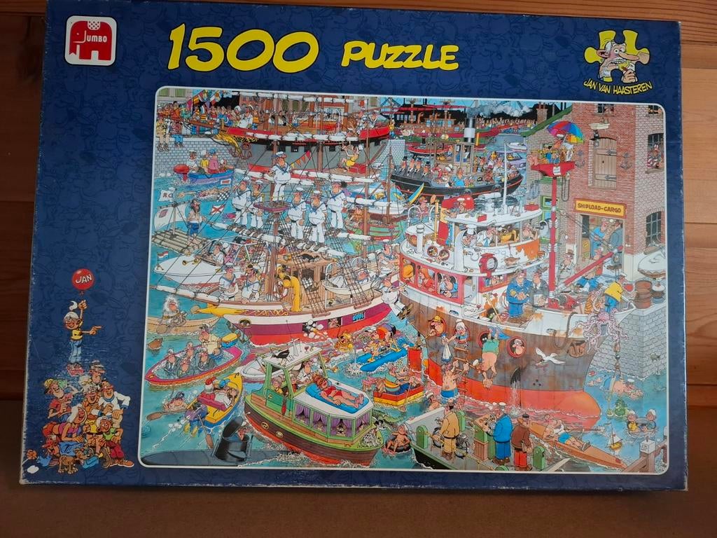 Jan van haasteren puzzels, Ophalen of Verzenden, 500 t/m 1500 stukjes, Zo goed als nieuw