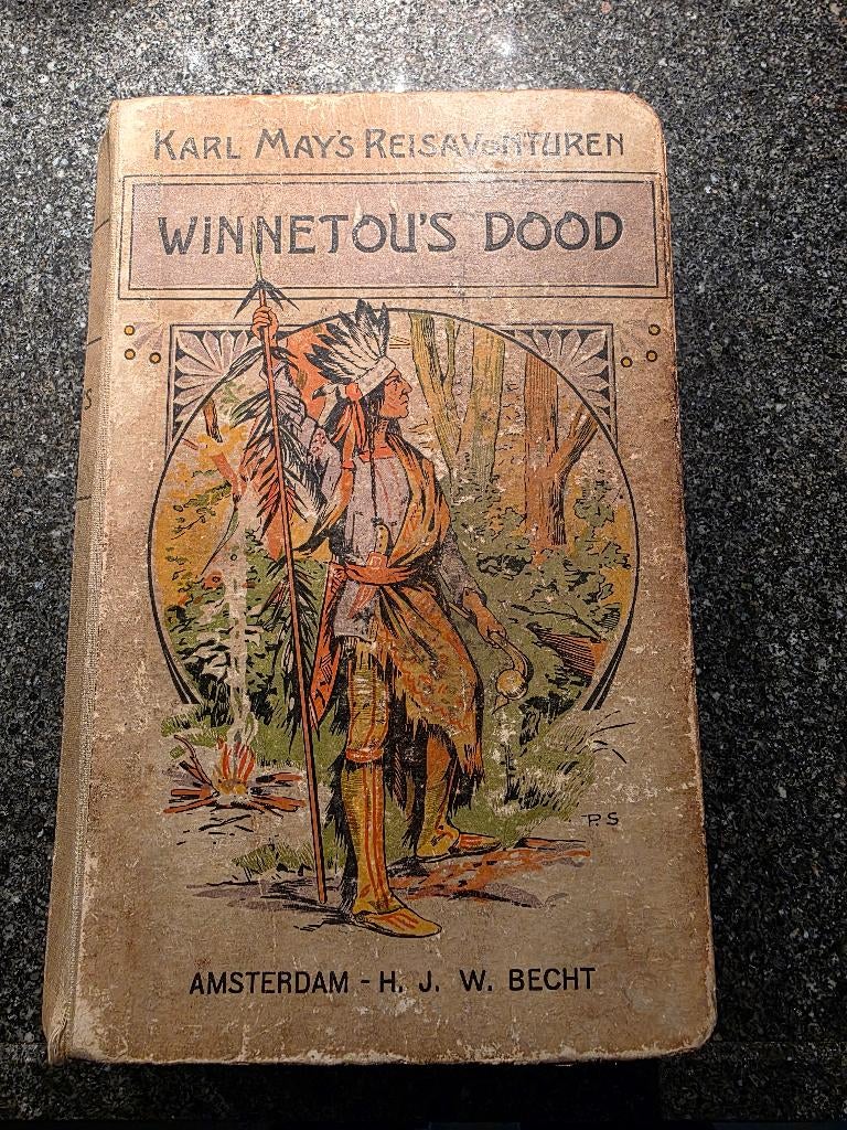 Winnetou's dood 4de druk, Antiek en Kunst, Verzenden, Karl May