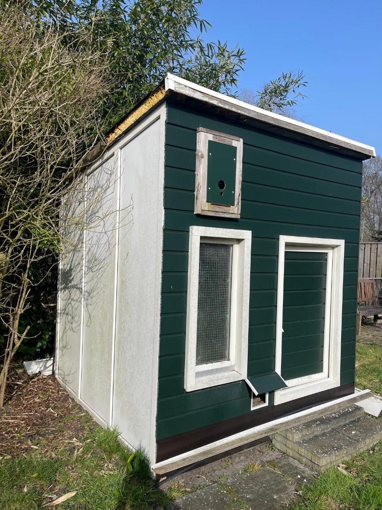 Vogelhok, Dieren en Toebehoren, Vogels | Hokken en Kooien, Ophalen, Gebruikt, Kunststof, Vogelkooi