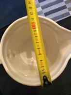 Eenvoudige oude Waterkan Wit keramiek H 20cm  2 Liter, Antiek en Kunst, Ophalen of Verzenden