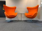 SET - Design Egg fauteuil , 1set, Overige materialen, Gebruikt, 75 tot 100 cm, Ophalen of Verzenden