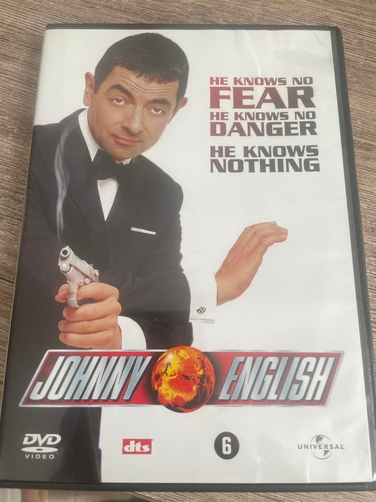 Johnny English DVD - Actiekomedie met Rowan Atkinson, Alle leeftijden, Ophalen of Verzenden, Zo goed als nieuw, Actiekomedie