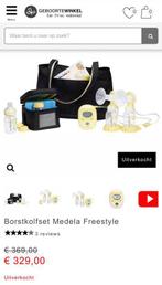 Borstkolf Medela Freestyle - weinig gebruikt, Ophalen of Verzenden, Zo goed als nieuw, Borstkolf