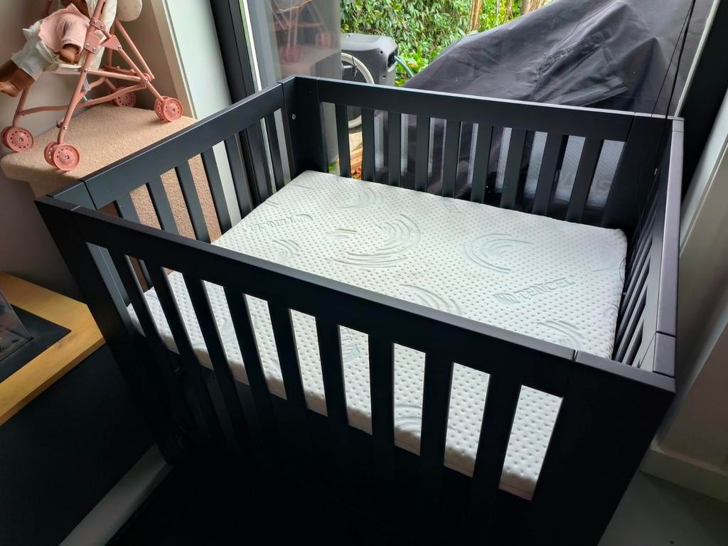 Kidsmill zwarte box Alaska met lade, Kinderen en Baby's, Boxen, Ophalen, Gebruikt, Lade