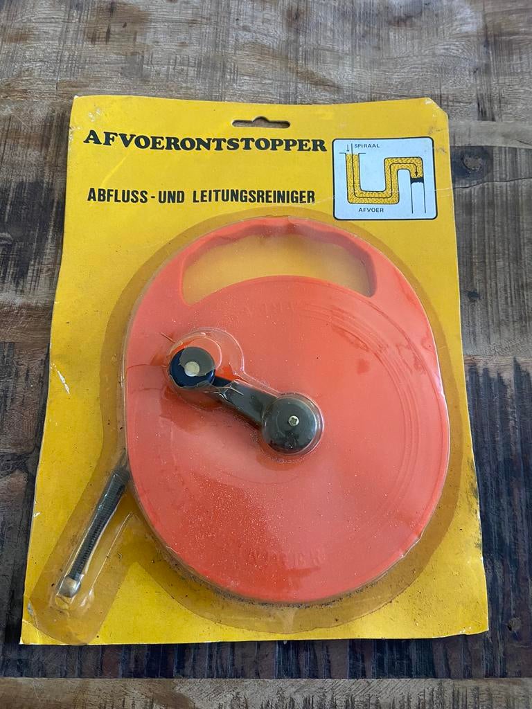 Afvoerontstopper spiraal veer, Ophalen of Verzenden, Zo goed als nieuw