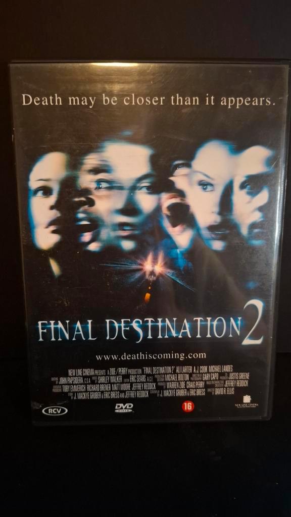 Final Destination 2 DVD - Horrorfilm, Cd's en Dvd's, Dvd's | Horror, Gebruikt, Overige genres, Vanaf 16 jaar, Ophalen of Verzenden