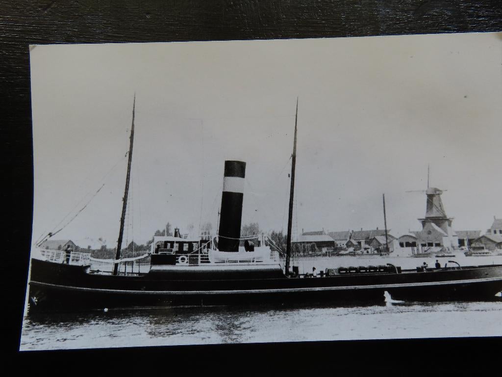 foto sleepboot "Poolzee" Smit & co, Ophalen of Verzenden, Motorboot, Kaart, Foto of Prent