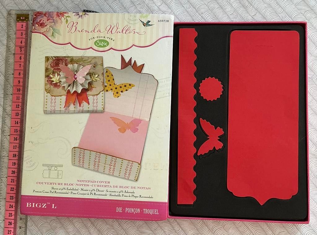 Sizzix stans doosje, notie blokje nw, Ophalen of Verzenden, Nieuw