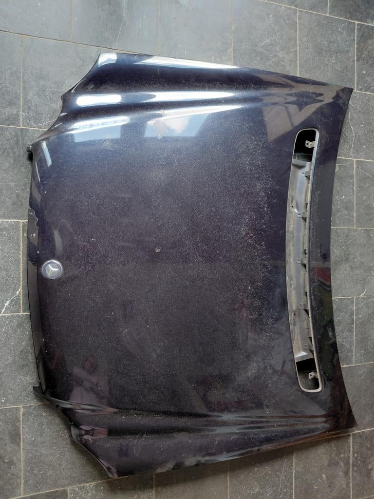 Motorkap Mercedes CLK (W209) Donkerblauw. GEEN deuken., Ophalen, Gebruikt, Voor, Mercedes-Benz