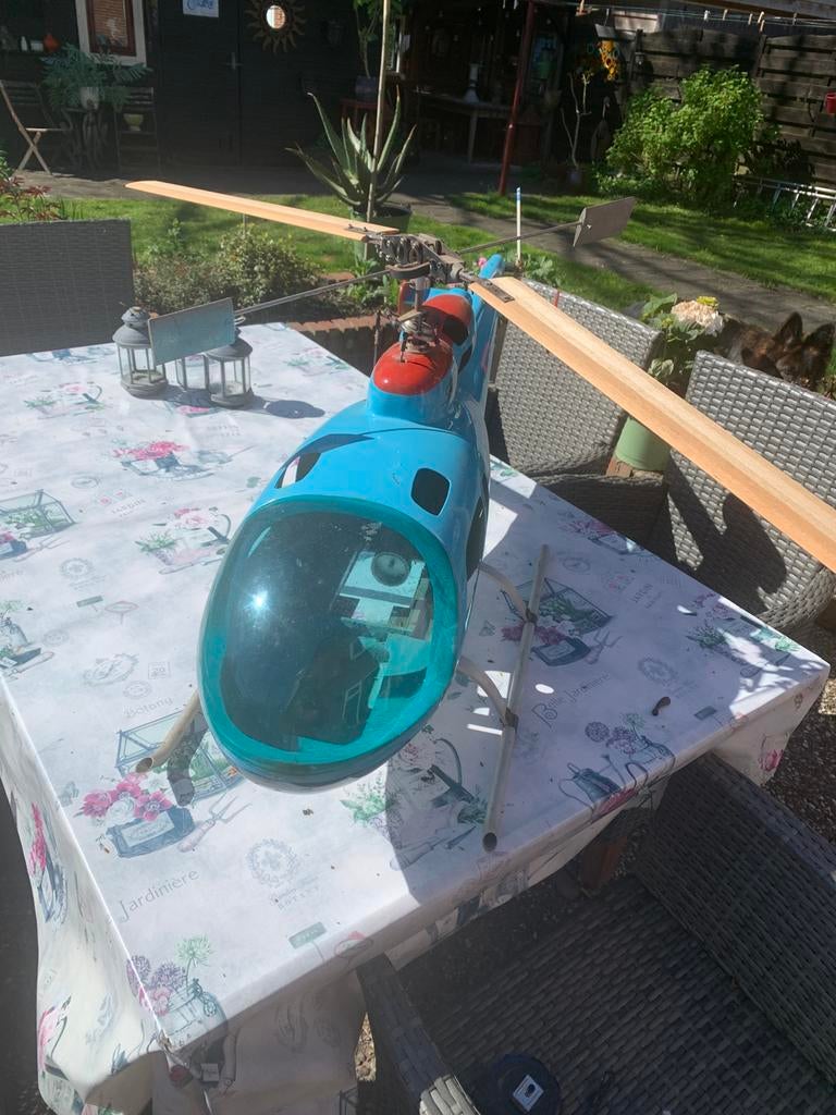 Helikopter, Overige merken, Ophalen of Verzenden, Zo goed als nieuw, Groter dan 1:32