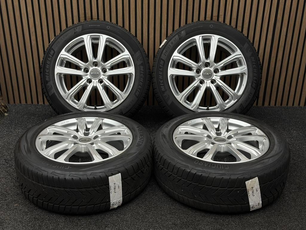 WINTER! 17 inch MAK Magma - VW Passat T-Roc 5x112 ET42 7.5J, Auto-onderdelen, Banden en Velgen, Ophalen, 215 mm, ., Banden en Velgen