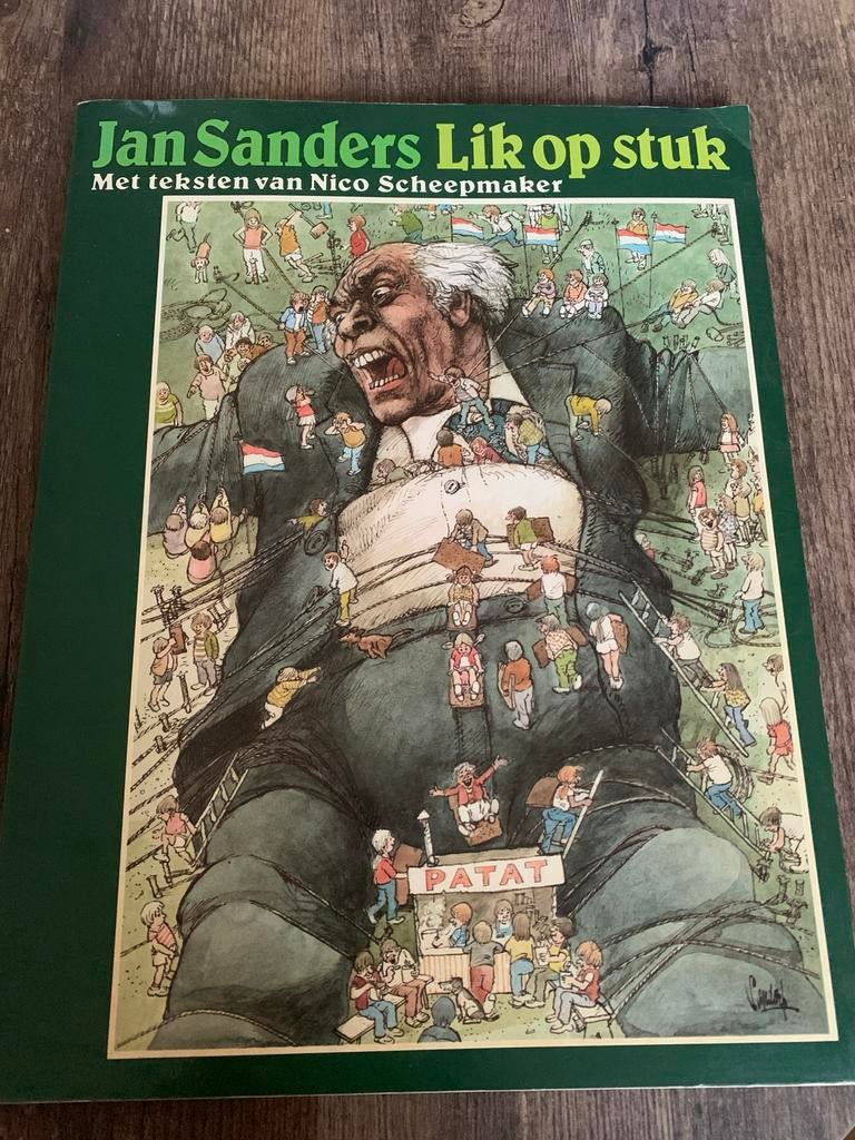 Lik op stuk - Jan Sanders, Ophalen of Verzenden, Gelezen