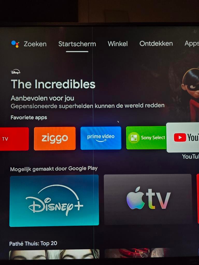 Sony bravia 4k smart tv 55 inch, Audio, Tv en Foto, Televisies, Ophalen, Gebruikt, 4k (UHD), Sony