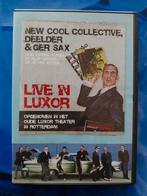 DVD- NEW COOL COLLECTIVE , DEELDER & GER SAX - live in luxor, Alle leeftijden, Ophalen of Verzenden, Zo goed als nieuw, Muziek en Concerten