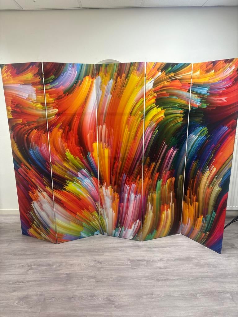 Nieuwe kleurrijke kamerverdeler wand, Ophalen of Verzenden, Nieuw
