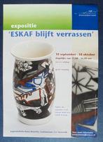 Poster ESKAF tentoonstelling "ESKAF blijft verrassen" 2005., Ophalen of Verzenden