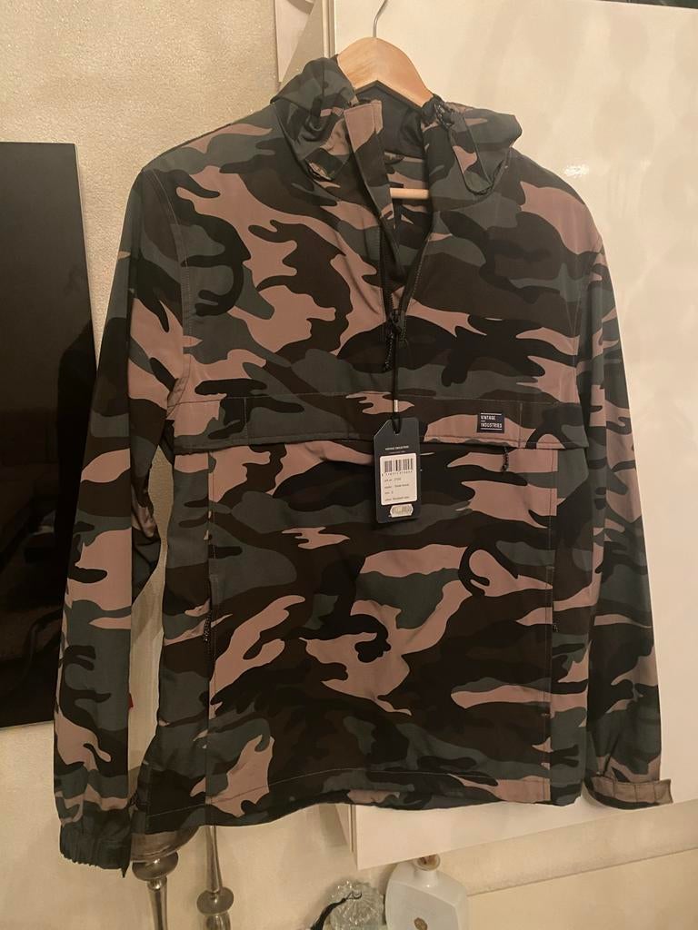 Camo Anorak Jas - Nieuw met labels, Ophalen of Verzenden, Nieuw, Maat 46 (S) of kleiner, Overige kleuren